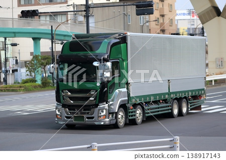 Logistics truck image Logistics truck image 138917143