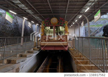Ikoma Cable Car, Hozanji Station, towards Ikoma Sanjo Station (Ikoma City, Nara Prefecture) 138917562