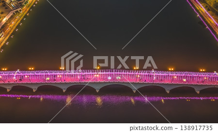 Feb 1 2026 Festive Night Lights Reflect Across Shing Mun River Sha Tin Feb 1 2026 Festive Night Lights Reflect Across Shing Mun River Sha Tin 138917735