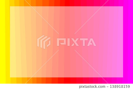 Gradient frame, white space, stripe pattern, pink, orange, yellow Gradient frame, white space, stripe pattern, pink, orange, yellow 138918159
