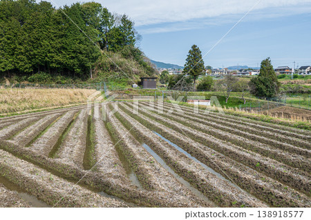 Rural landscape of Ogi, Otsu City, Shiga Prefecture 138918577
