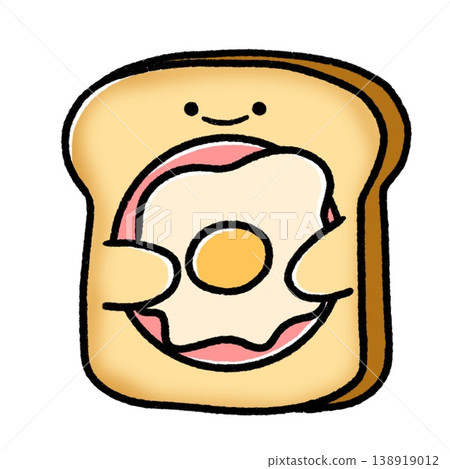 一邊嚼一邊抱麵包 | 蛋餅吐司 138919012