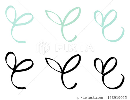 This is a sprout hand-drawn illustration. This is a sprout hand-drawn illustration. 138919035