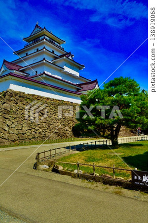 Aizuwakamatsu Castle (Tsuruga Castle) castle tower (Otemachi, Aizuwakamatsu City, Fukushima Prefecture) 138919068