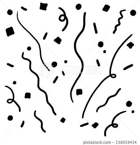 It's a firecracker drawn with black lines. It's a firecracker drawn with black lines. 138919434