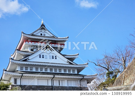 Atami Castle, It is a famous landmark of Shizuoka Prefecture in Japan. 138919995