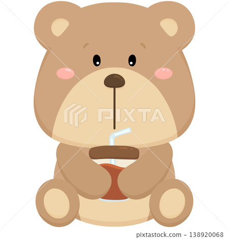 Cute teddy bear  138920068