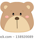 Cute teddy bear  138920089