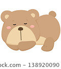 Cute teddy bear  138920090