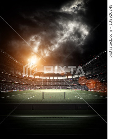 Soccer stadium Soccer stadium 138920249