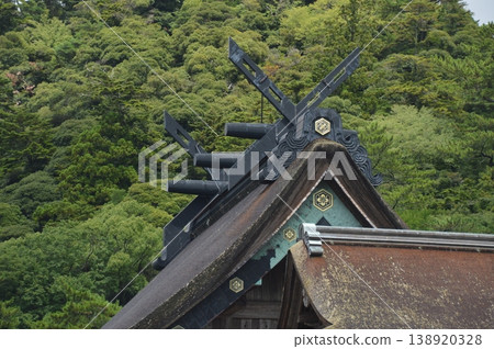 出雲大社主屋頂（ちゃり風格）（島根縣出雲市大社町） 138920328