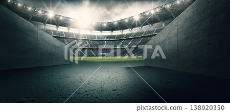 Soccer stadium Soccer stadium 138920350