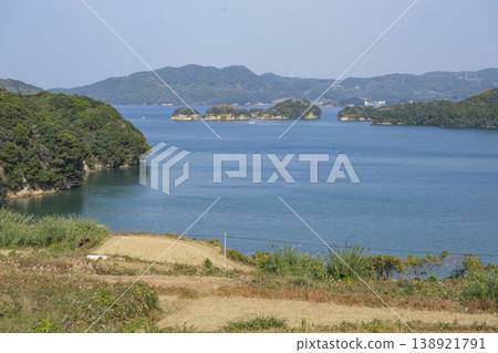 Islands as seen from the southernmost point of Kariya Bay Islands as seen from the southernmost point of Kariya Bay 138921791