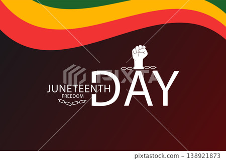 Juneteenth Commemorating the Path to Freedom 138921873