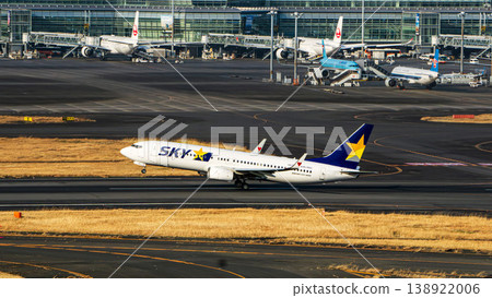 天航客機從羽田機場起飛 天航客機從羽田機場起飛 138922006