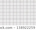 簡潔的無縫背景，帶有十字網格。 138922259