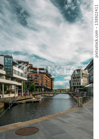 Waterfront apartments at Tjuvholmen in Oslo 138922411