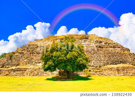 The remnants of a dream at the Monte Alban archaeological site, a World Heritage Site. 138922430
