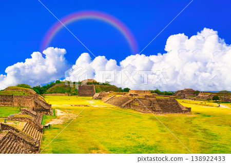 The remnants of a dream at the Monte Alban archaeological site, a World Heritage Site. 138922433