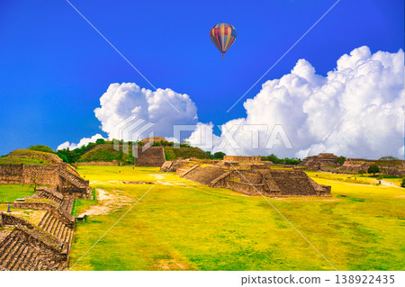 The remnants of a dream at the Monte Alban archaeological site, a World Heritage Site. 138922435