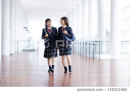 High school girls having fun 138922460