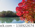 Bishamon Pond is at the peak of its autumn foliage. 138922674