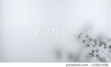 日式背景材質:磨砂玻璃與楓葉 日式背景材質:磨砂玻璃與楓葉 138923086