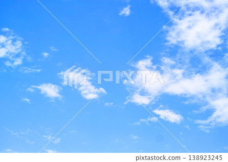 Blue sky and cloud image 138923245
