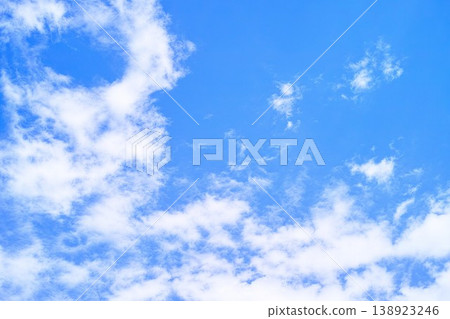 Blue sky and cloud image 138923246