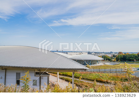 濱松市(靜岡縣)濱北綜合體育館一景 濱松市(靜岡縣)濱北綜合體育館一景 138923629