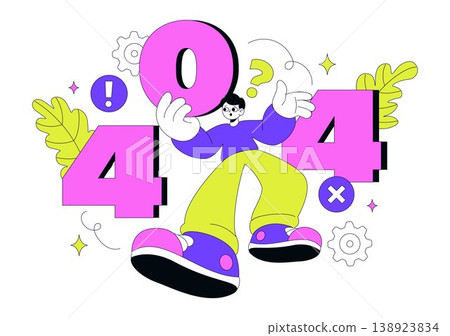 404 Error Vector Illustration Page Not Found Concept With Cute Characters UI Design Website Problem Notification And Modern Digital Error Display 404 Error Vector Illustration Page Not Found Concept With Cute Characters UI Design Website Problem Notification And Modern Digital Error Display 138923834