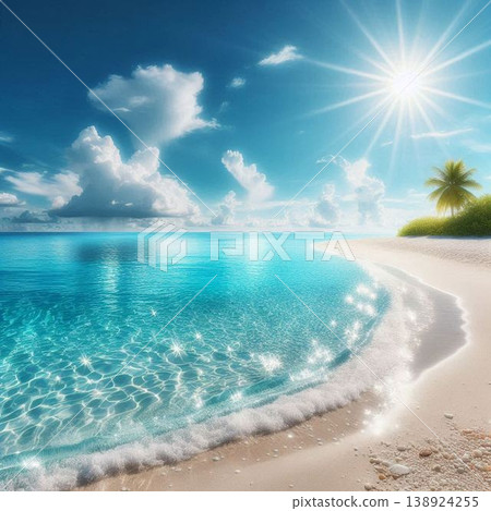 你專屬的私人海灘，一片無人知曉的秘密海灘，一片美麗的沙灘 138924255