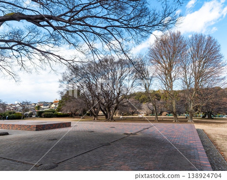 The beautifully maintained scenery of the Musashi Kokubunji Temple ruins. The beautifully maintained scenery of the Musashi Kokubunji Temple ruins. 138924704