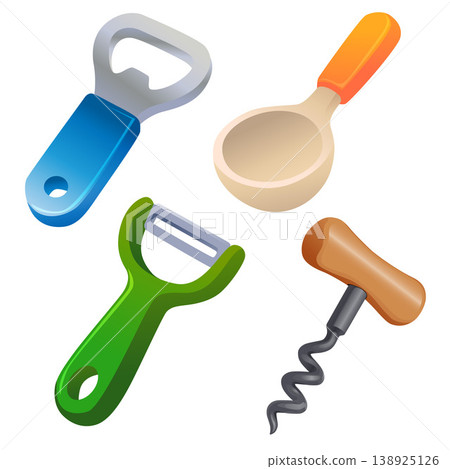 kitchen tools food equipment collection set kitchen tools food equipment collection set 138925126