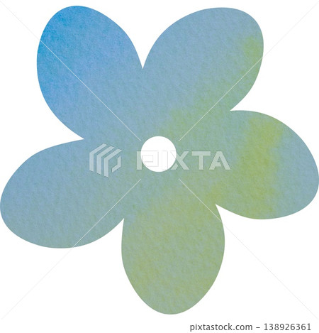 Beautiful watercolor flower icon image illustration Beautiful watercolor flower icon image illustration 138926361