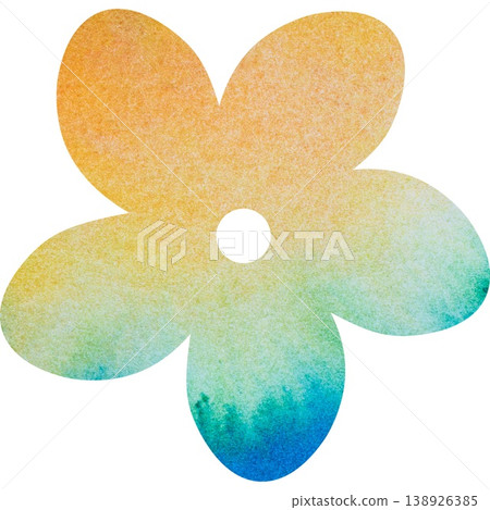 Beautiful watercolor flower icon image illustration Beautiful watercolor flower icon image illustration 138926385