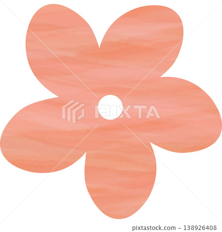 Beautiful watercolor flower icon image illustration Beautiful watercolor flower icon image illustration 138926408