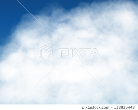 Clouds floating in a deep blue sky Clouds floating in a deep blue sky 138926448