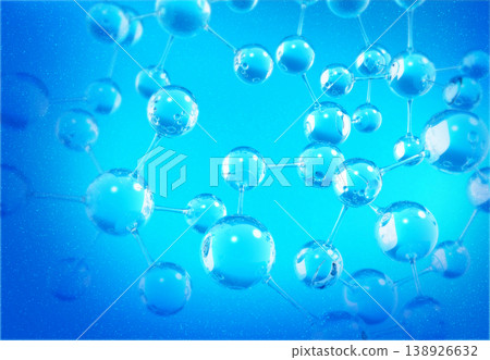 Molecules background Molecules background 138926632