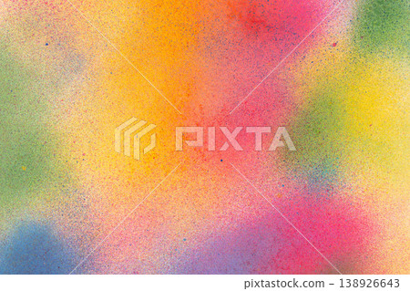 Spray paint colorful background Spray paint colorful background 138926643