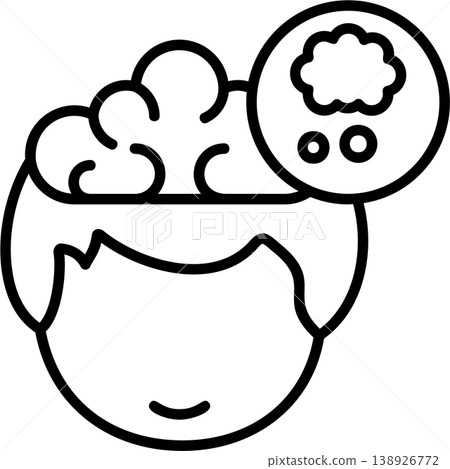 Thought Modern Vector Icon Design Thought Modern Vector Icon Design 138926772