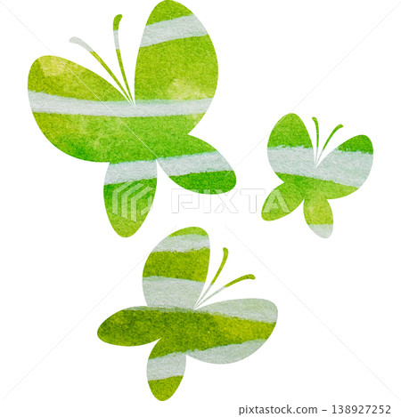 Beautiful watercolor butterfly icon image illustration Beautiful watercolor butterfly icon image illustration 138927252
