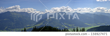 Panorama of the mountainrange "High Tauern" 138927471