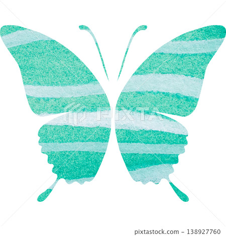 Beautiful watercolor butterfly icon image illustration Beautiful watercolor butterfly icon image illustration 138927760