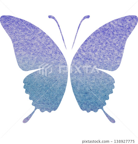 Beautiful watercolor butterfly icon image illustration Beautiful watercolor butterfly icon image illustration 138927775