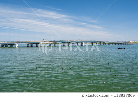 Omi Ohashi Bridge, Otsu City, Shiga Prefecture, Kusatsu City Omi Ohashi Bridge, Otsu City, Shiga Prefecture, Kusatsu City 138927809