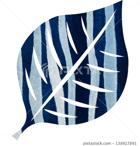 Beautiful watercolor leaf icon image illustration Beautiful watercolor leaf icon image illustration 138927891