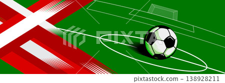 Football Tournament Banner with Vibrant Colors and Speed Effect Football Tournament Banner with Vibrant Colors and Speed Effect 138928211