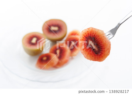 Kiwi, Ruby Red, Red Kiwi Fruit Kiwi, Ruby Red, Red Kiwi Fruit 138928217