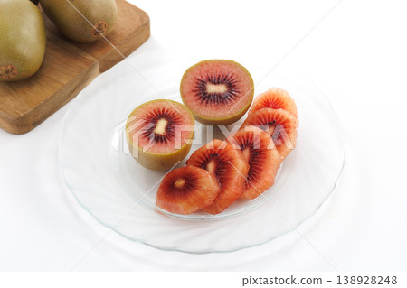 Kiwi Fruit (Red Kiwifruit) Kiwi Fruit (Red Kiwifruit) 138928248